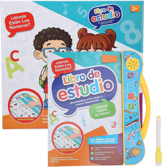AprendiKids™ | Libro de estudio para niños +Pizarra LCD GRATIS