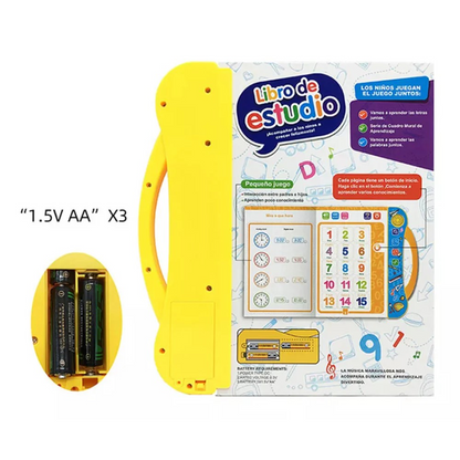 AprendiKids™ | Libro de estudio para niños +Pizarra LCD GRATIS