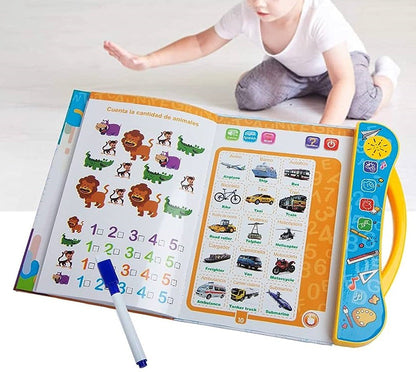 AprendiKids™ | Libro de estudio para niños +Pizarra LCD GRATIS