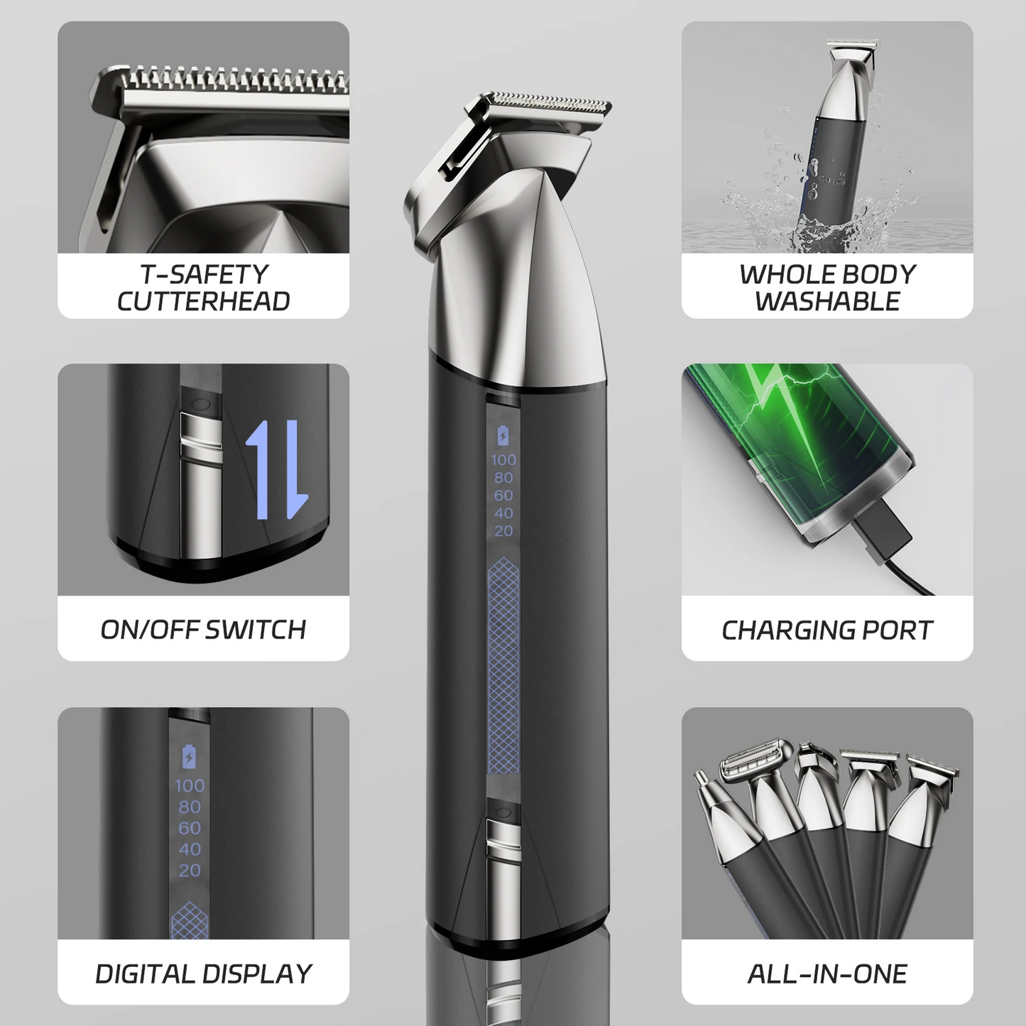 Abejon DALING 9 en 1 — Kit Completo para Hombre